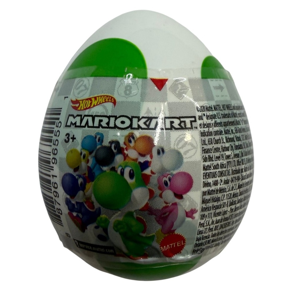 Hot Wheels Mario Kart Yoshi Egg Mystery Pack Mattel Die-Cast Surprise 2020 NEW